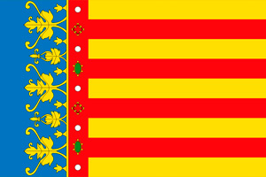 Calendario Laboral de COMUNIDAD VALENCIANA | Bandera Comunidad Valenciana