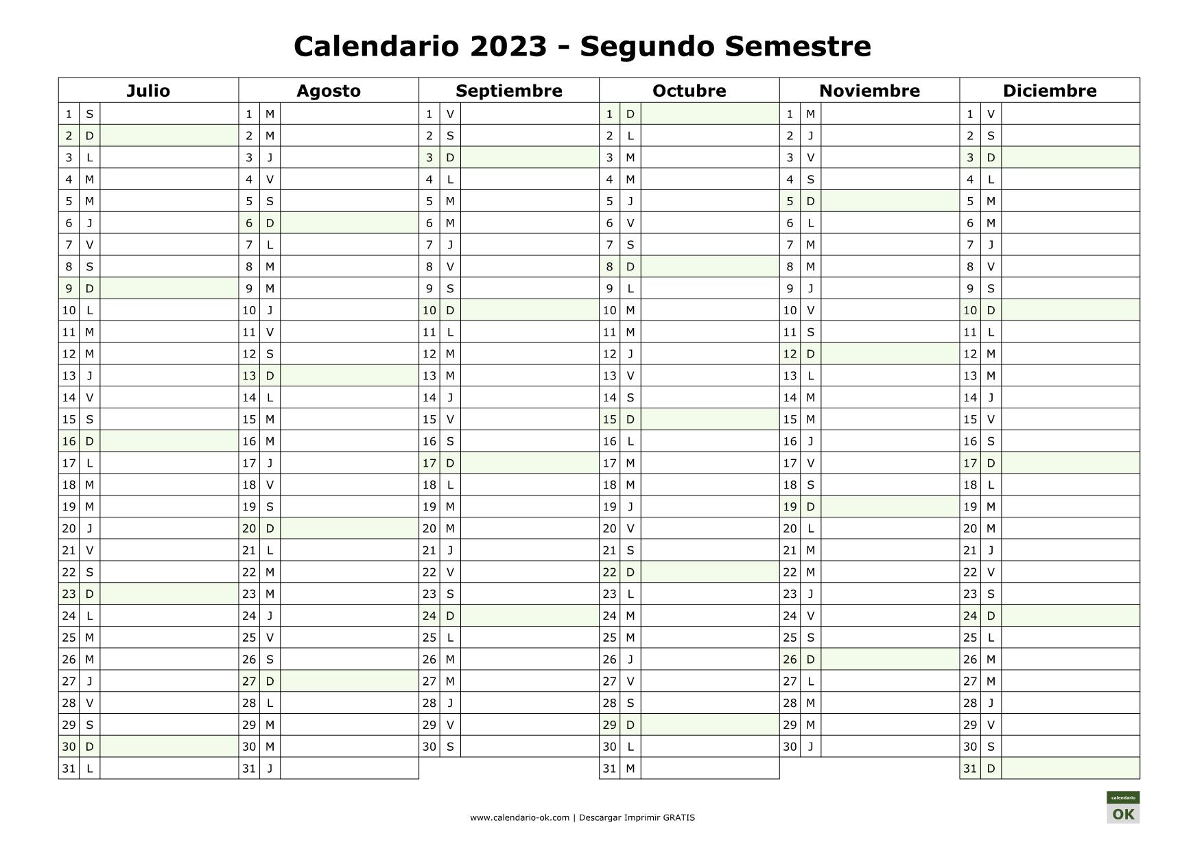 Calendario 2023 En Word ▷ Plantillas de CALENDARIOS 2020 en PDF JPG WORD