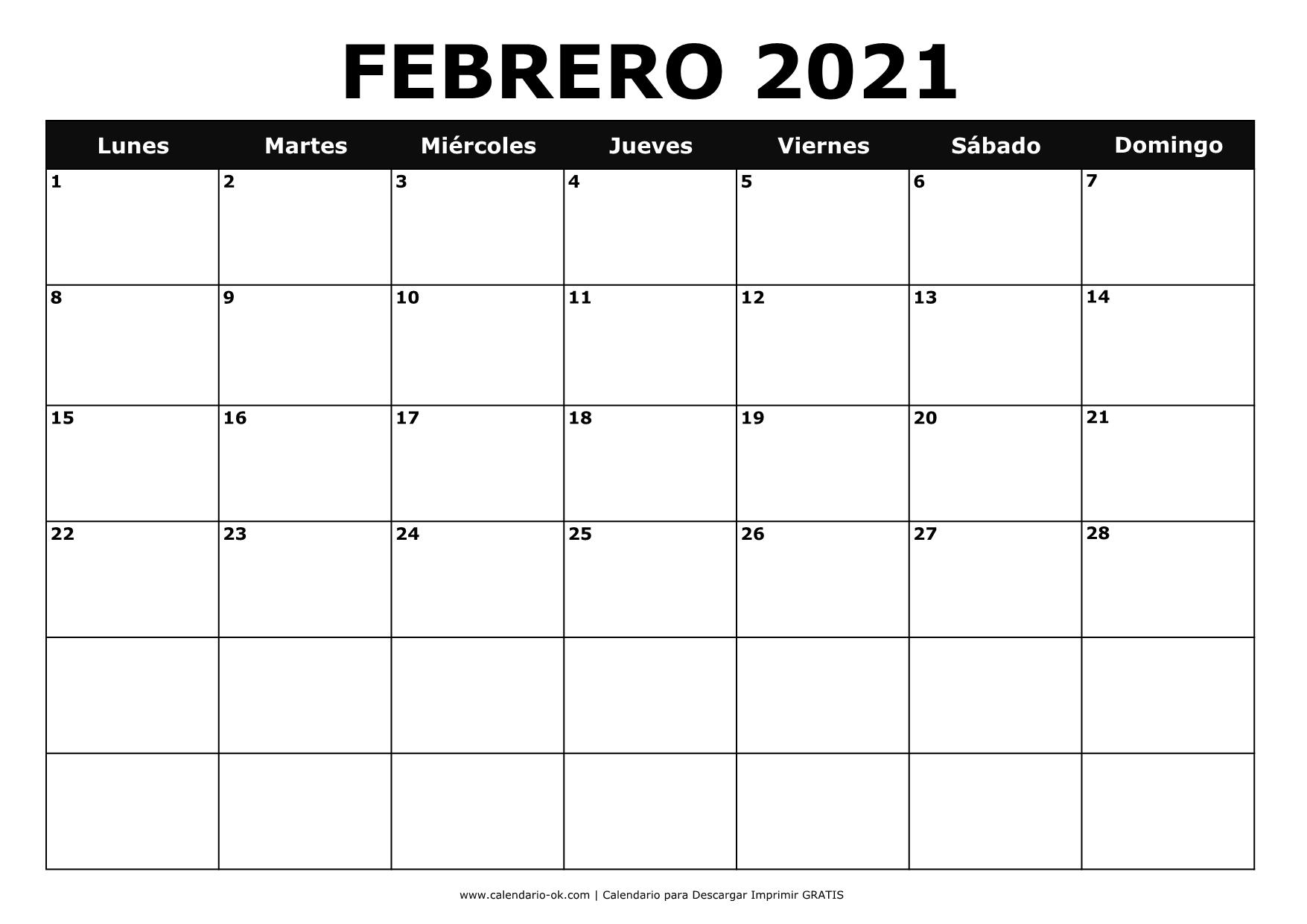 FEBRERO 2021 BLANCO y NEGRO