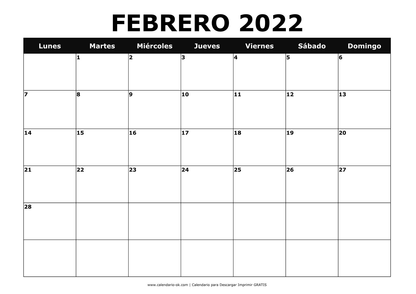 FEBRERO 2022 BLANCO y NEGRO