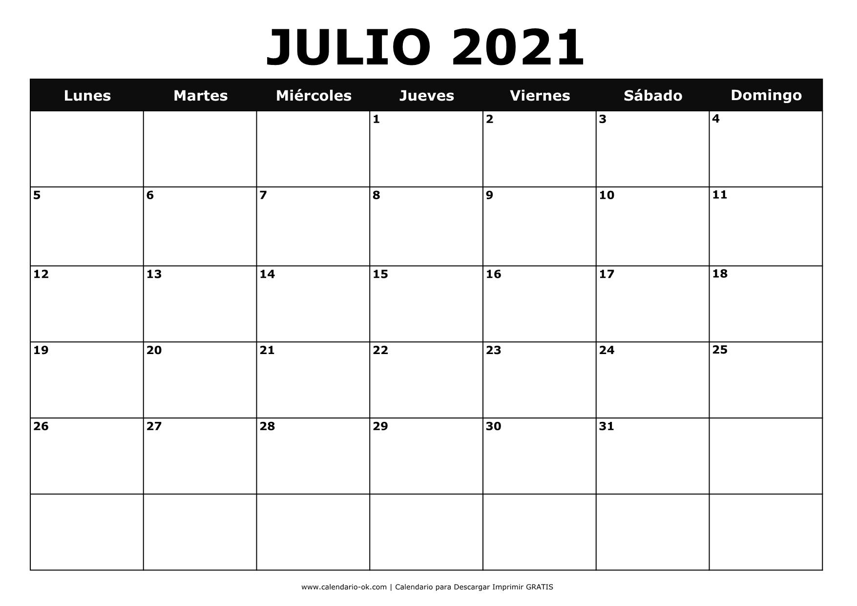 JULIO 2021 BLANCO y NEGRO