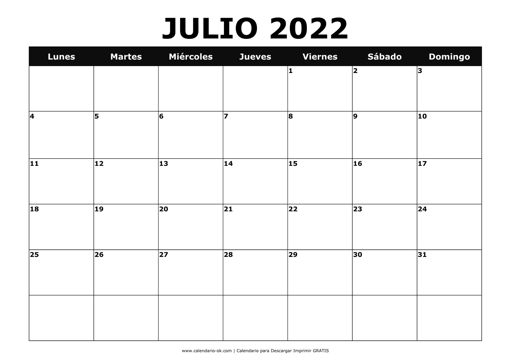 JULIO 2022 BLANCO y NEGRO