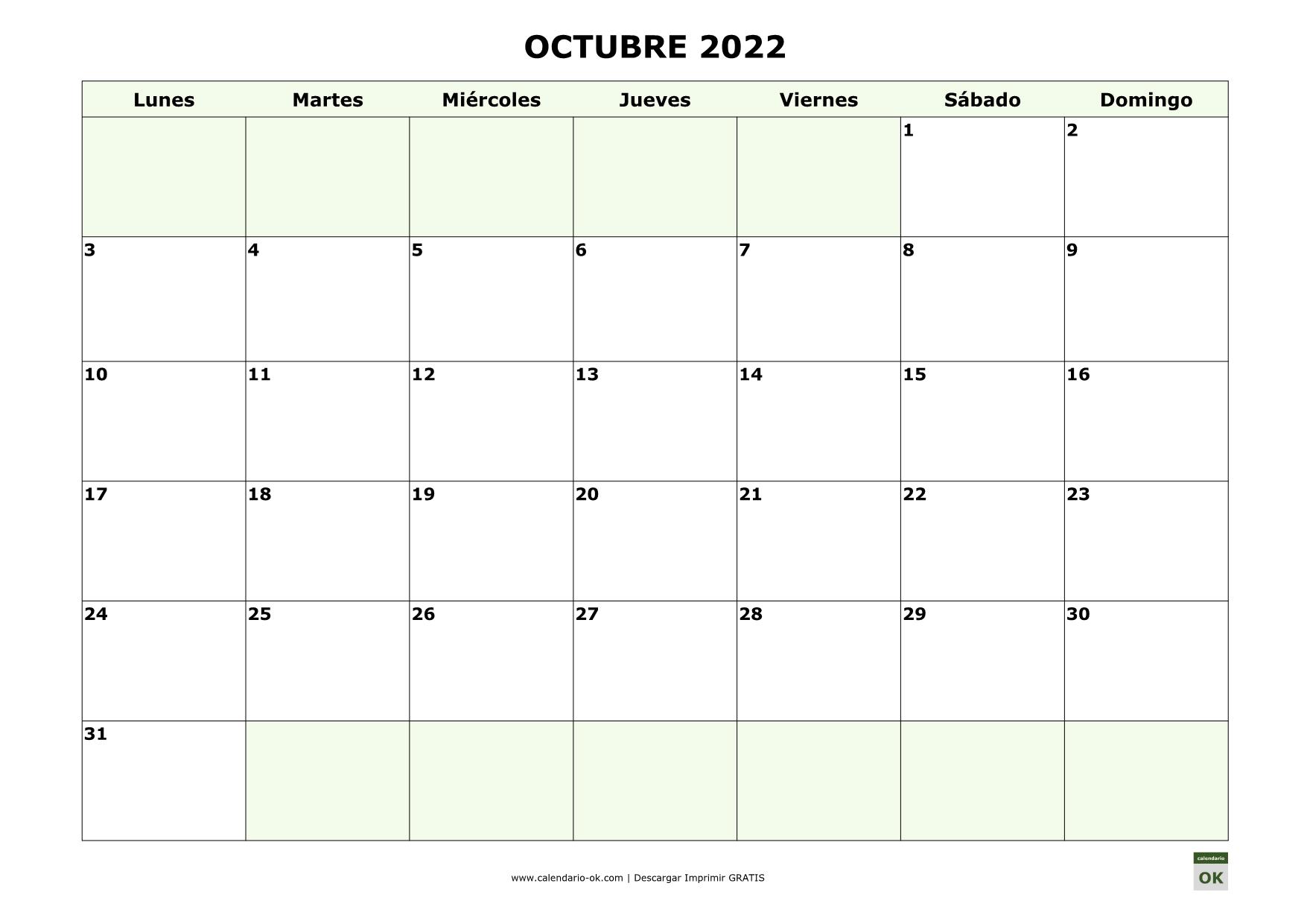 Octubre 2022 para IMPRIMIR